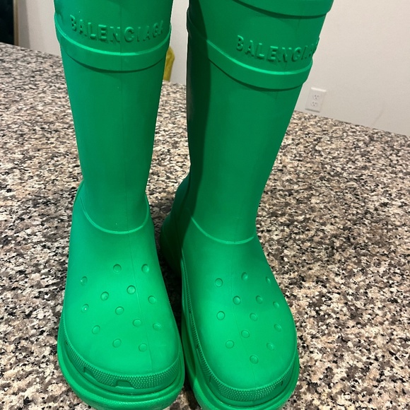 Balenciaga X Crocs Boots
